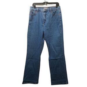 Levi's Women's 512 Perfectly Slimming Bootcut Blue Denim Jeans Size 16M